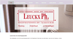 Desktop Screenshot of leuckx.com